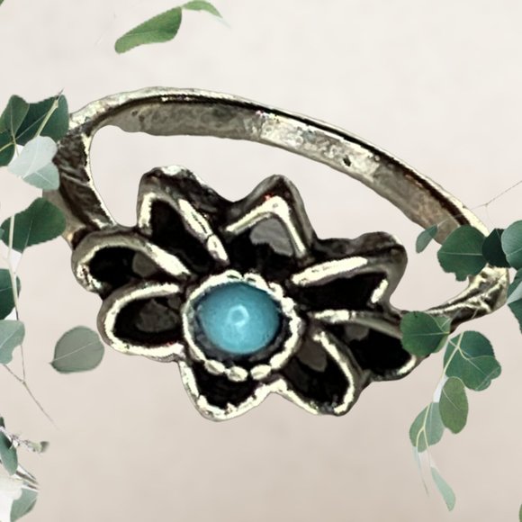 6 Pc/set Bohemian Rings Unisex American Native Influence Primitive Ring Set NEW - Picture 9 of 12